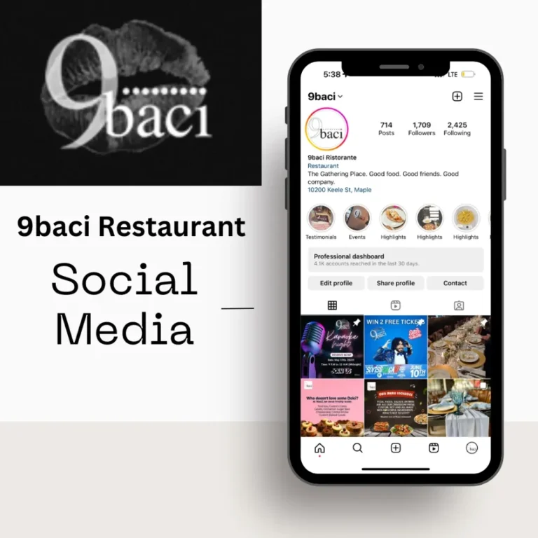 9Baci Ristorante project by our team