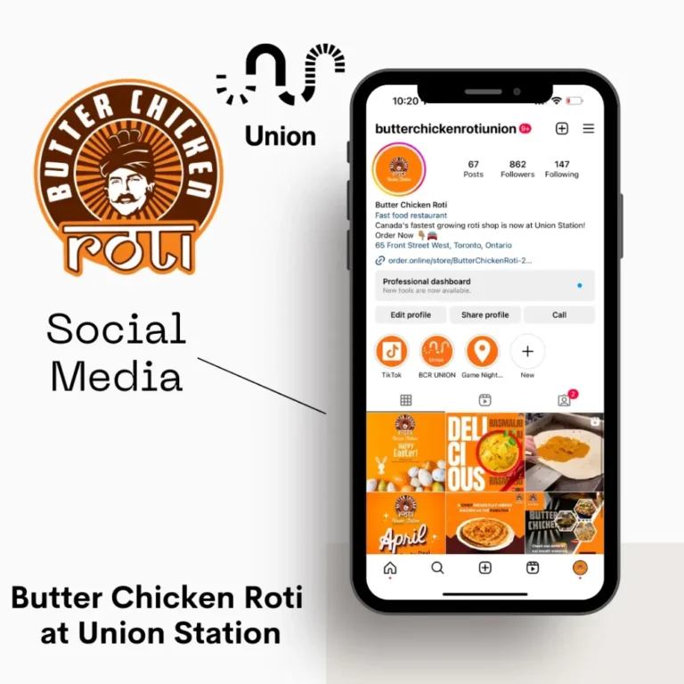 Butter Chicken Roti project by our team